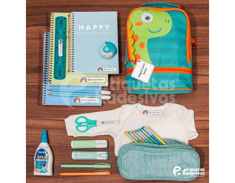 Kit Creche com tema colorido